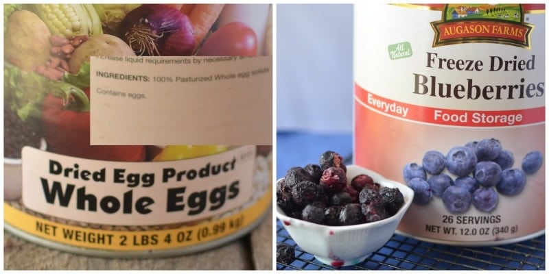 Homemade Mixes- Blueberry Muffins. Healthy fast food made easy!